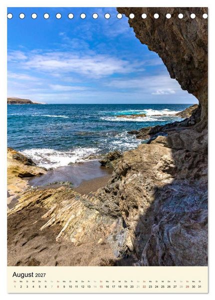 Produktbild: FUERTEVENTURA Bezaubernde Kanareninsel (Tischkalender 2027 DIN A5 hoch), CALVENDO Monatskalender