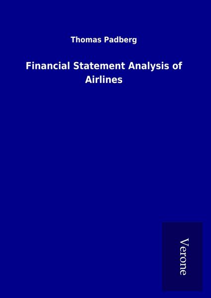 Produktbild: Financial Statement Analysis of Airlines