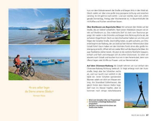 Produktbild: Radel dich gl&uuml;cklich &ndash; Chiemgau