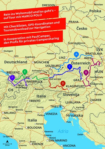 Produktbild: MARCO POLO Camper Guide &Ouml;sterreich