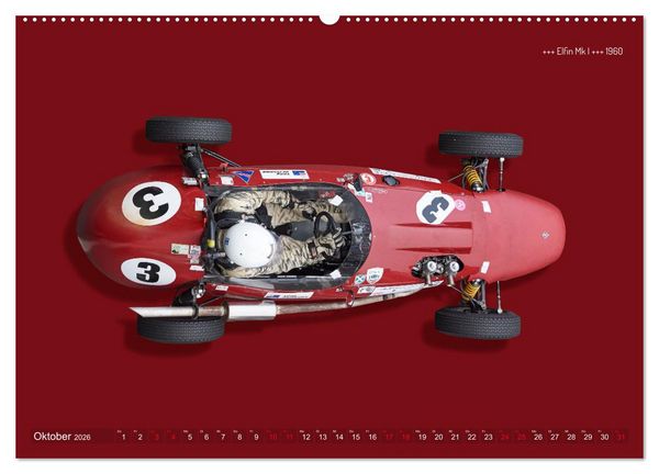Produktbild: Legenden des Rennsports - Formel Junior 1955-1965 (hochwertiger Premium Wandkalender 2026 DIN A2 quer), Kunstdruck in Hochglanz