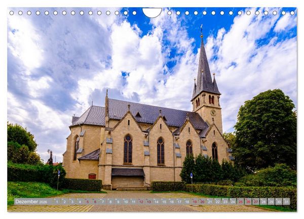 Produktbild: Ein Blick auf Leinefelde-Worbis (Wandkalender 2026 DIN A4 quer), CALVENDO Monatskalender