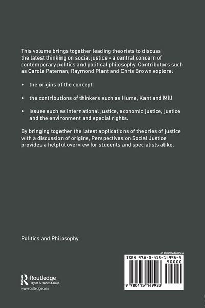 Produktbild: Perspectives on Social Justice