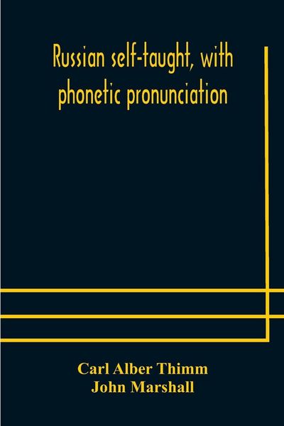 Produktbild: Russian Self-Taught, With Phonetic Pronunciation