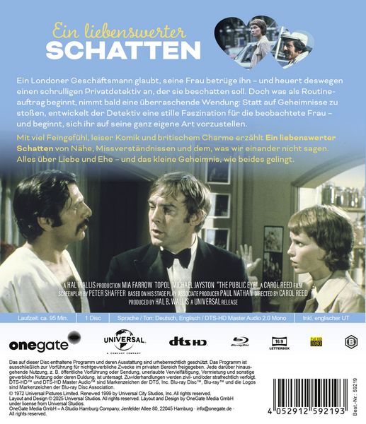 Produktbild: Ein liebenswerter Schatten (Follow Me! / The Public Eye)