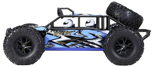 Produktbild: VRX AGAMA Blau-Schwarz Brushless 1:10 RC Modellauto Elektro Buggy Allradantrieb (4WD) RtR 2,4 GHz Inkl. Akku und Ladeger&auml;t