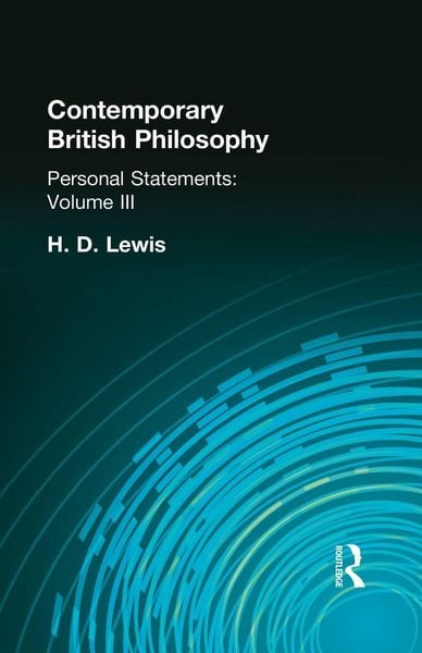Produktbild: Contemporary British Philosophy