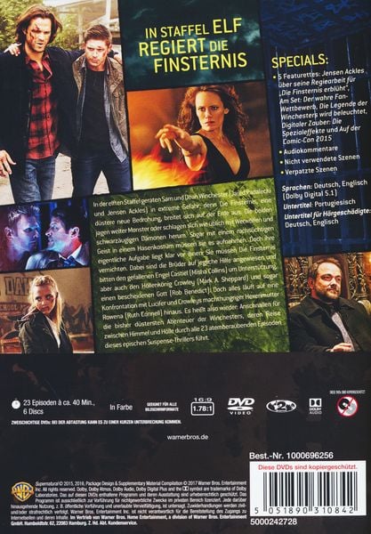 Produktbild: Supernatural - Staffel 11 [6 DVDs]