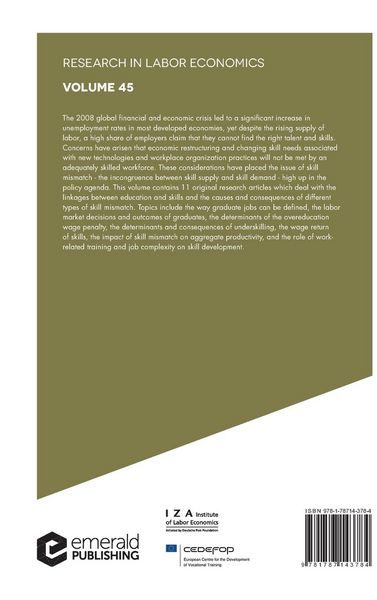 Produktbild: Skill Mismatch in Labor Markets