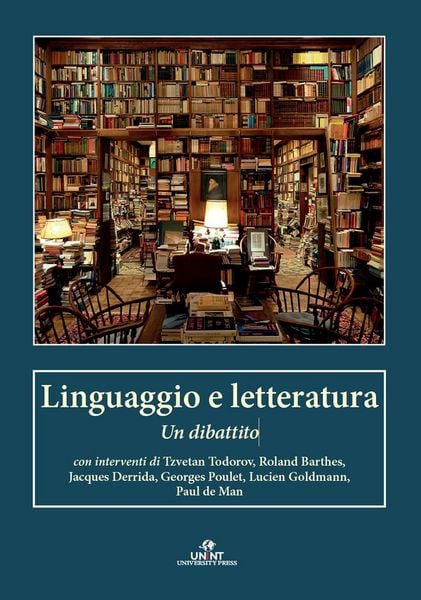 Produktbild: Linguaggio e letteratura. Un dibattito
