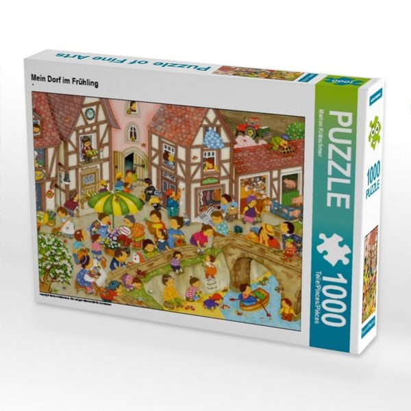 Produktbild: Mein Dorf im Fr&uuml;hling (Puzzle)