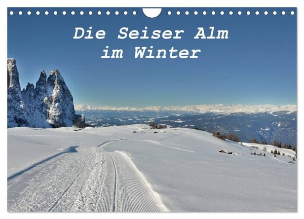 Produktbild: Die Seiser Alm im Winter (Wandkalender 2026 DIN A4 quer), CALVENDO Monatskalender