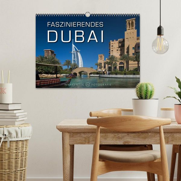Produktbild: Faszinierendes Dubai (Wandkalender 2026 DIN A3 quer), CALVENDO Monatskalender