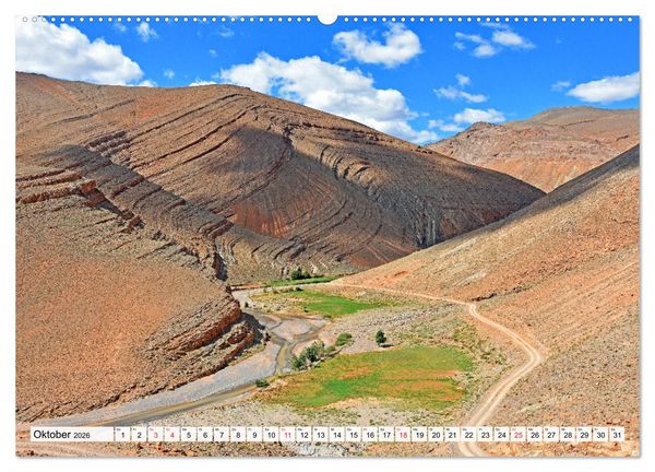Produktbild: MAROKKO abseits des Tourismus (hochwertiger Premium Wandkalender 2026 DIN A2 quer), Kunstdruck in Hochglanz