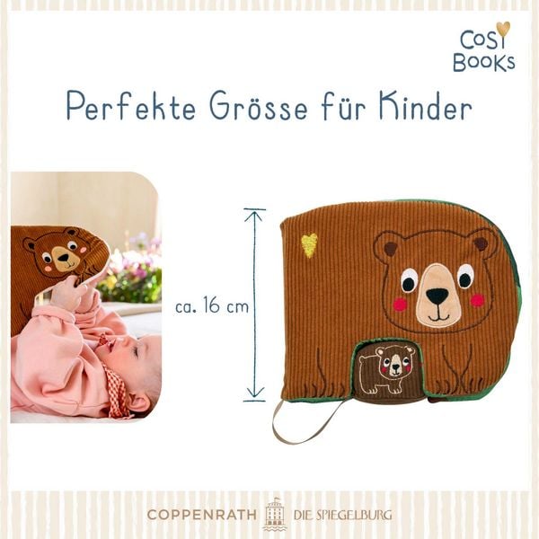 Produktbild: CosyBooks: Babys Spielbuch Kleiner B&auml;r