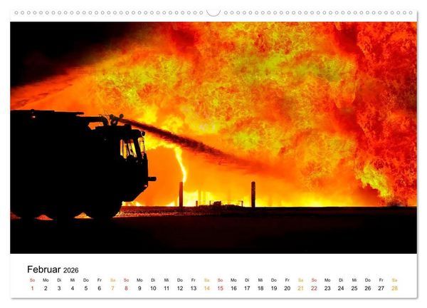 Produktbild: Firefighters - wenn die Erde brennt (Wandkalender 2026 DIN A2 quer), CALVENDO Monatskalender