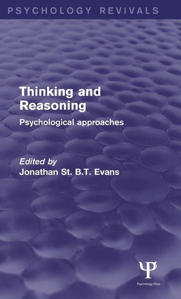 Produktbild: Thinking and Reasoning (Psychology Revivals)
