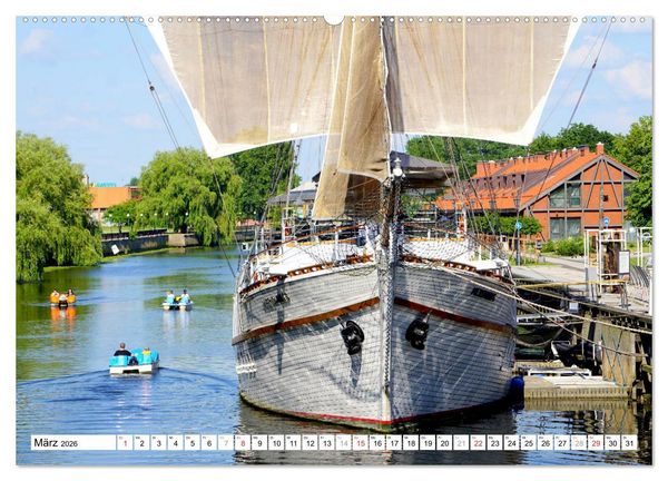Produktbild: Memel - Klaipeda. Litauens Fenster zum Meer (hochwertiger Premium Wandkalender 2026 DIN A2 quer), Kunstdruck in Hochglanz