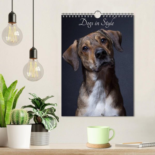 Produktbild: Dogs in Style (Wall Calendar 2026 DIN A4 portrait), CALVENDO 12 Month Wall Calendar