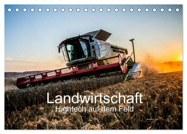 Produktbild: Landwirtschaft - Hightech auf dem Feld (Tischkalender 2026 DIN A5 quer), CALVENDO Monatskalender