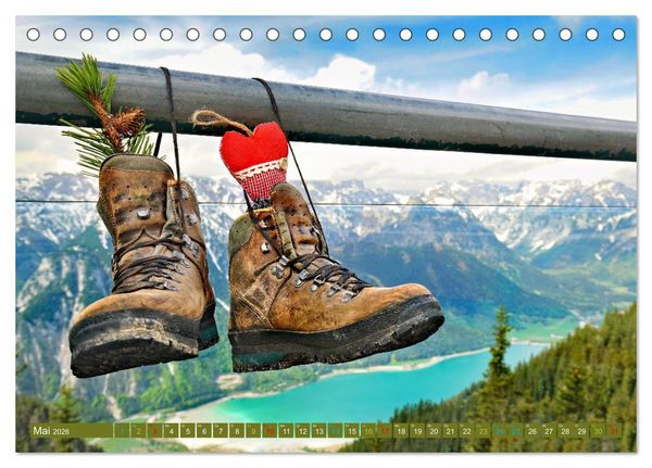 Produktbild: Und ewig lockt der Achensee - Tirol (Tischkalender 2026 DIN A5 quer), CALVENDO Monatskalender