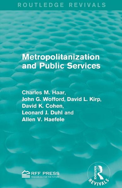Produktbild: Metropolitanization and Public Services