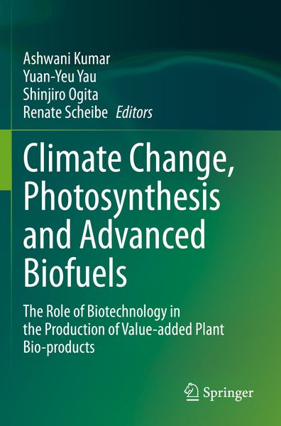 Produktbild: Climate Change, Photosynthesis and Advanced Biofuels