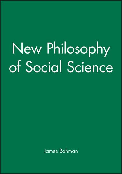 Produktbild: New Philosophy of Social Science