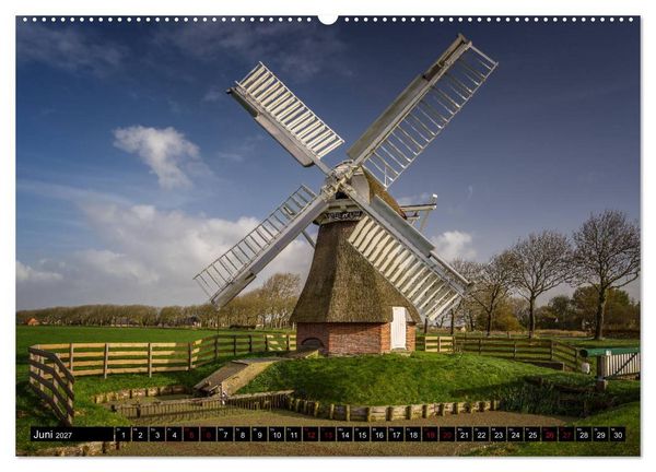 Produktbild: Provinz Groningen (hochwertiger Premium Wandkalender 2027 DIN A2 quer), Kunstdruck in Hochglanz