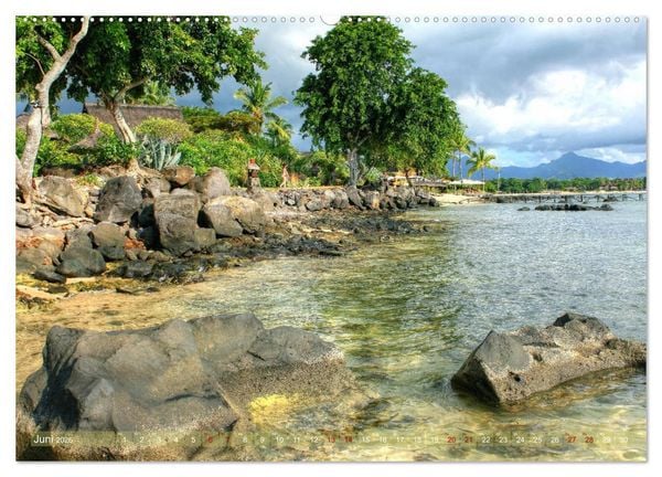 Produktbild: Mauritius - Die Perle im Indischen Ozean (Wandkalender 2026 DIN A2 quer), CALVENDO Monatskalender
