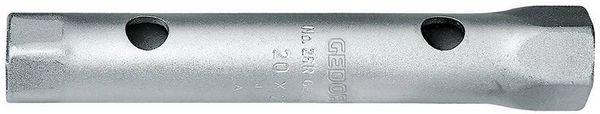 Produktbild: Rohrsteckschl&uuml;ssel 26 R SW 22x24mm L.180mm Bohrungs-D.14,5mm verchr.GEDORE