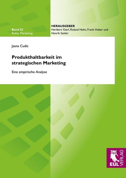 Produktbild: Produkthaltbarkeit im strategischen Marketing