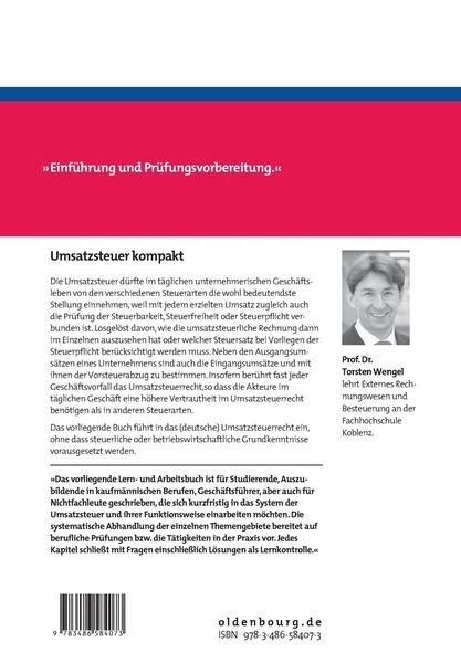 Produktbild: Umsatzsteuer kompakt