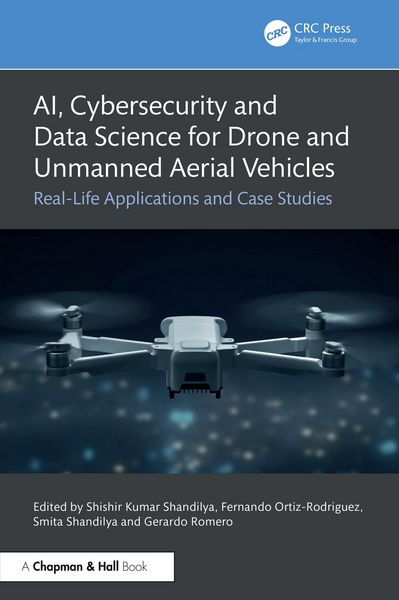 Produktbild: AI, Cybersecurity and Data Science for Drone and Unmanned Aerial Vehicles