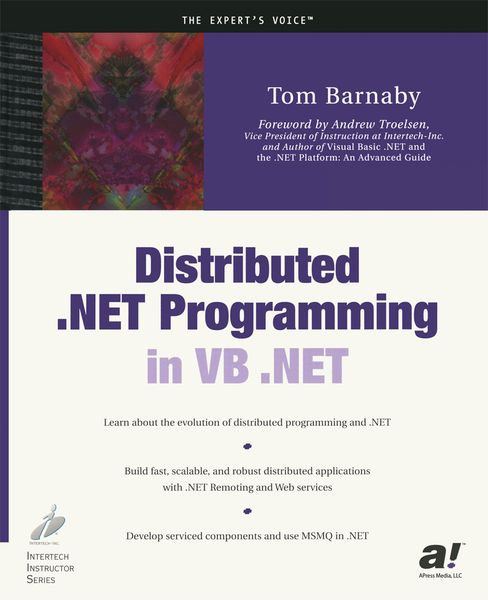 Produktbild: Distributed .NET Programming in VB .NET