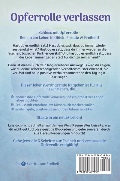 Produktbild: Opferrolle verlassen - Die 6 Schritte zur Freiheit