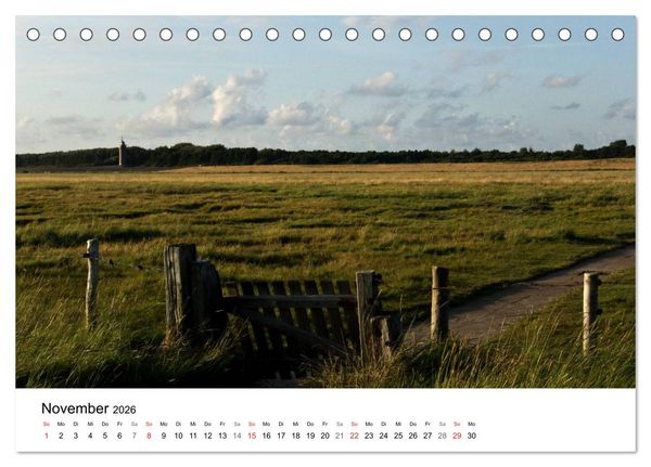 Produktbild: St. Peter Ording 2026 (Tischkalender 2026 DIN A5 quer), CALVENDO Monatskalender