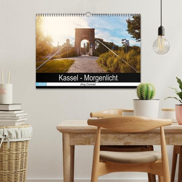 Produktbild: Kassel - Morgenlicht (Wandkalender 2026 DIN A3 quer), CALVENDO Monatskalender