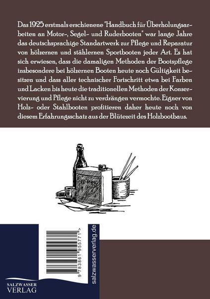 Produktbild: Handbuch f&uuml;r &Uuml;berholungsarbeiten an Motor-, Segel- und Ruderbooten