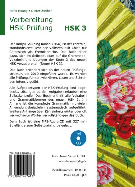 Produktbild: Vorbereitung HSK-Pr&uuml;fung. HSK 3