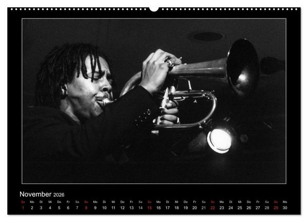 Produktbild: Jazz onstage (hochwertiger Premium Wandkalender 2026 DIN A2 quer), Kunstdruck in Hochglanz