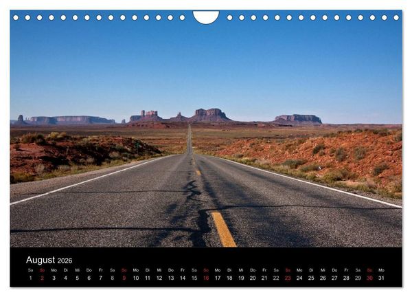Produktbild: Aus dem wilden Westen (Wandkalender 2026 DIN A4 quer), CALVENDO Monatskalender
