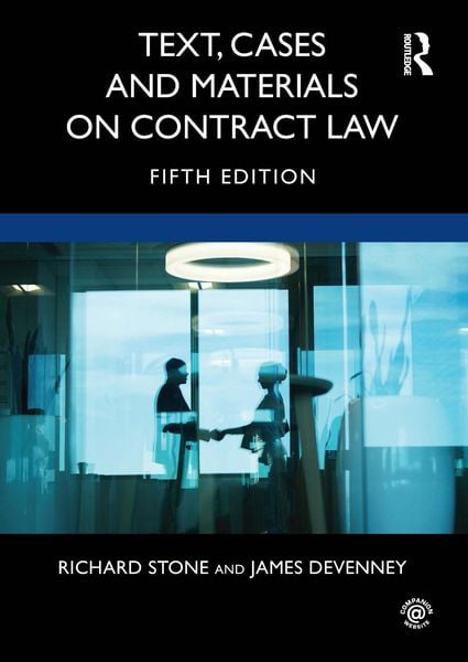 Produktbild: Text, Cases and Materials on Contract Law