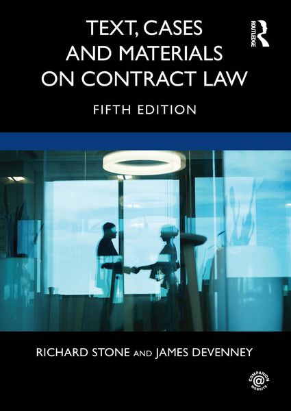 Produktbild: Text, Cases and Materials on Contract Law