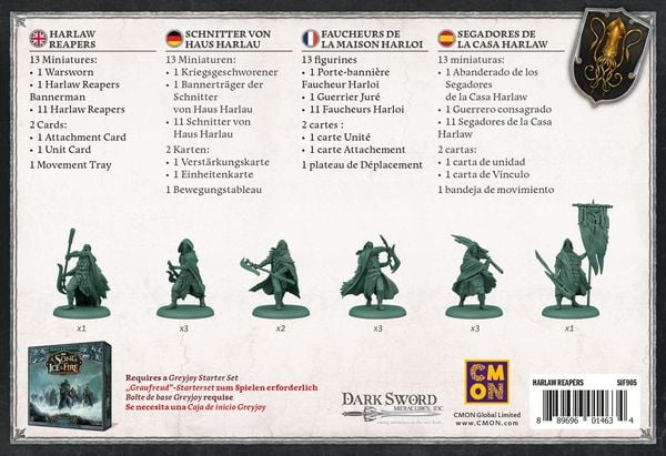 Produktbild: Song of Ice & Fire - House Harlaw Reapers
