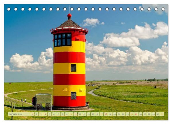 Produktbild: Mein Ostfriesland (Tischkalender 2026 DIN A5 quer), CALVENDO Monatskalender
