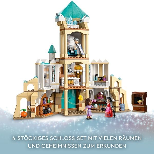 Produktbild: LEGO Disney Wish 43224 König Magnificos Schloss, Set zum Film mit Figuren