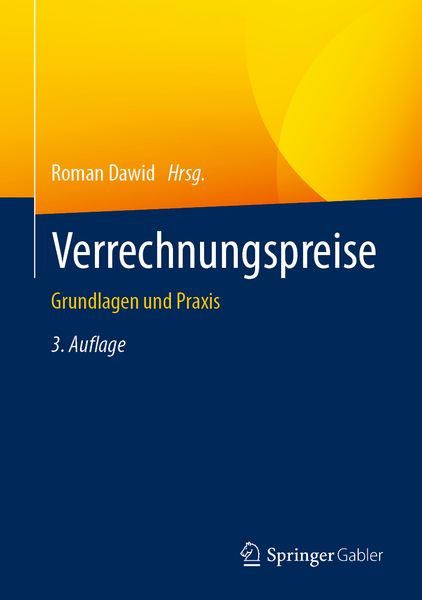 Verrechnungspreise, Gebundene Ausgabe von , Springer Fachmedien Wiesbaden GmbH, 9783658348564