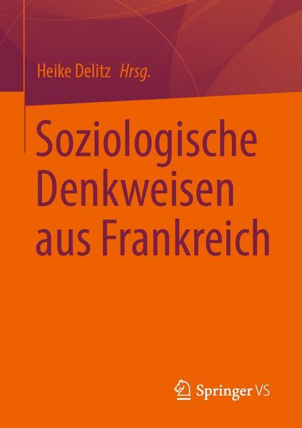 Produktbild: Soziologische Denkweisen aus Frankreich