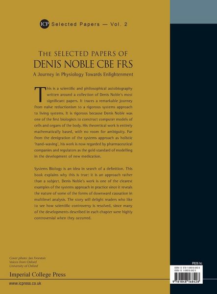 Produktbild: Selected Papers Of Denis Noble Cbe Frs